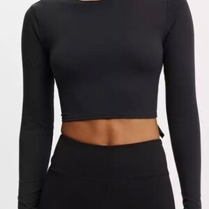 Cotton On Black Long Sleeve Bodysuit